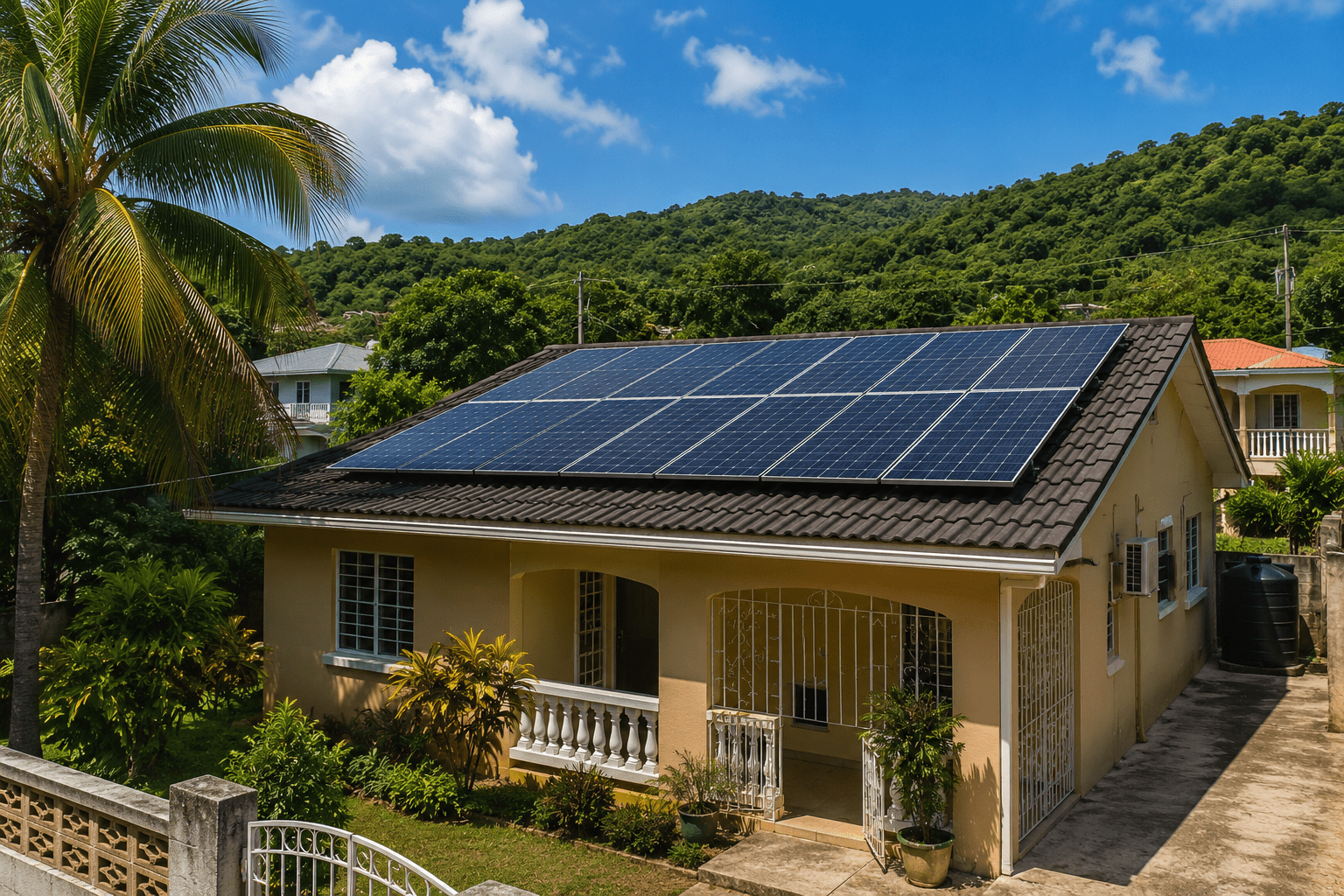 Residential Solar Installation Jamaica